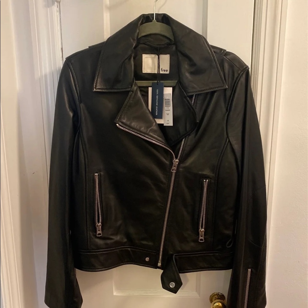 Leather jacket